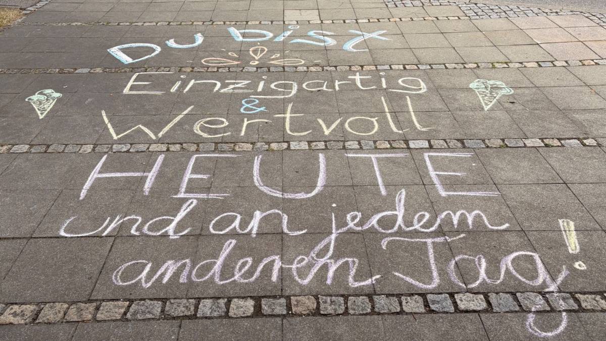 Spruch-Du bist einzigartig